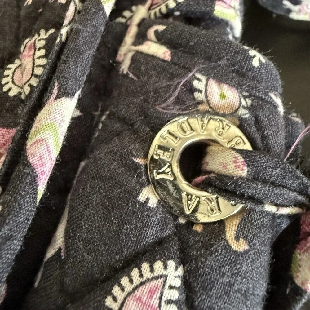 Vera Bradley Purse Pink Elephant Paisley Retired Print Tote‎ Bag